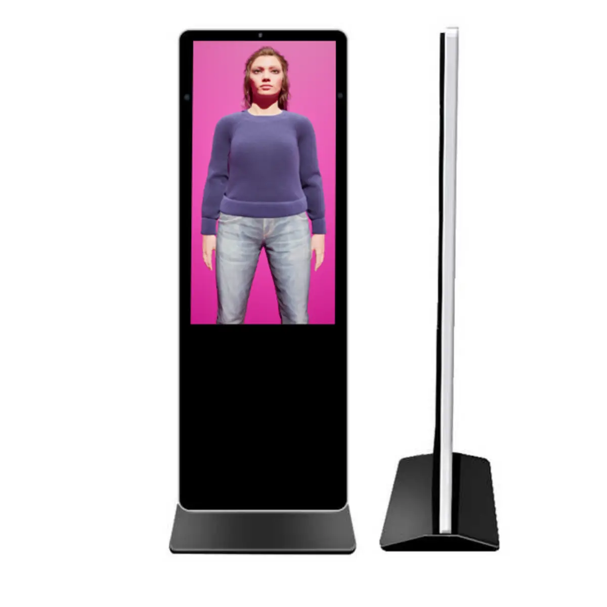 CX Hero female Digital Human portal