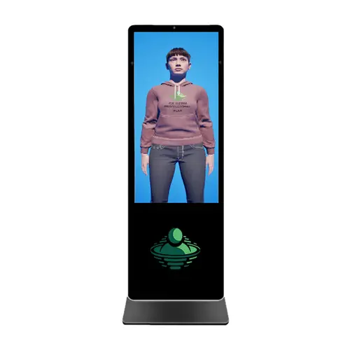 CX Hero female digital human portal